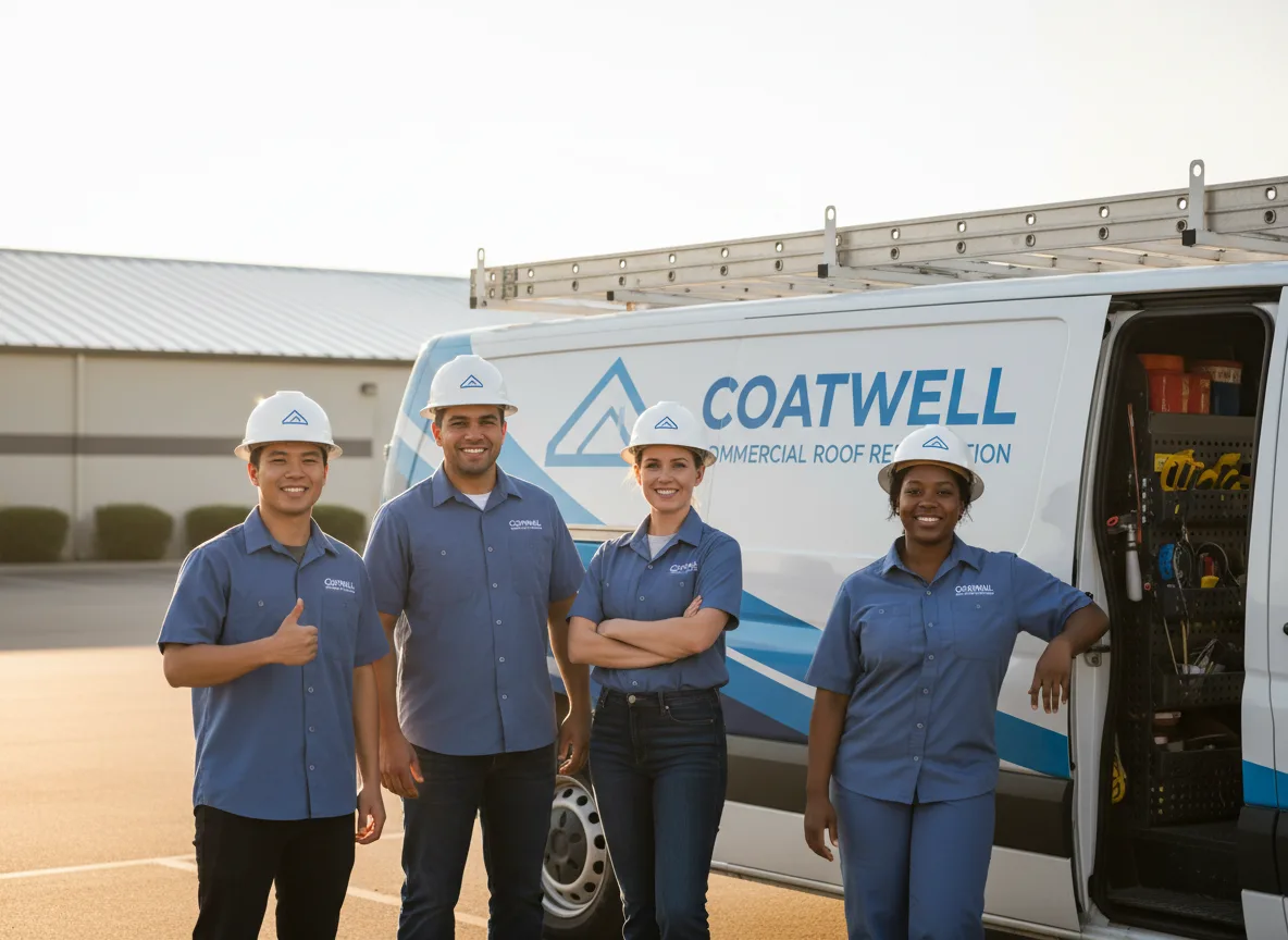 Commercial roof coating company in Fullerton, CA